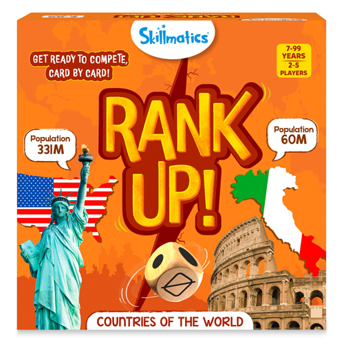 Настольная игра Rank Up Countries Of The World 
Настольная игра Rank Up Countries Of The World