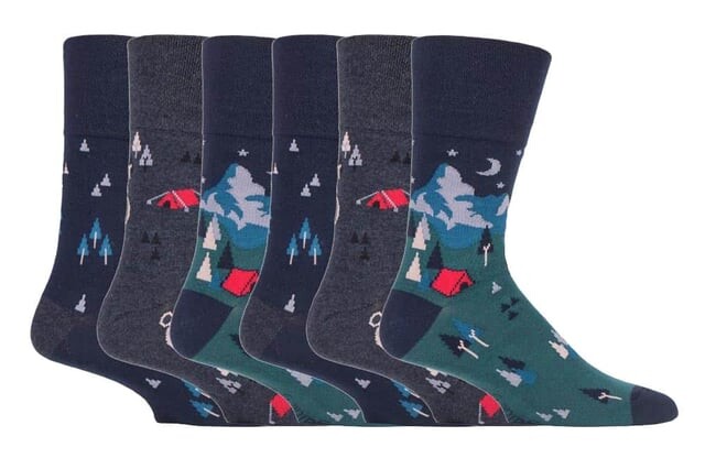 6 пар мужских неэластичных носков mgg576 Gentle Grip, серый
6 пар мужских неэластичных носков mgg576 Gentle Grip, серый