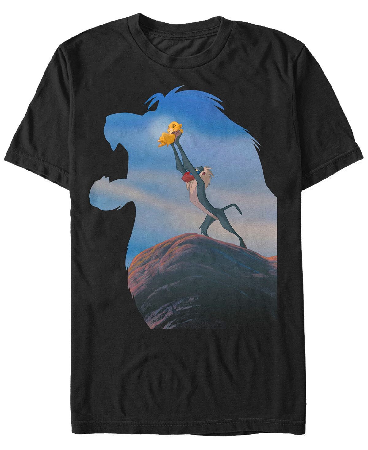 Мужская футболка Disney King Lion Mufasa Silhouette Pride Rock Rafiki Simba, с коротким рукавом Fifth Sun
Мужская футболка Disney King Lion Mufasa Silhouette Pride Rock Rafiki Simba, с коротким рукавом Fifth Sun