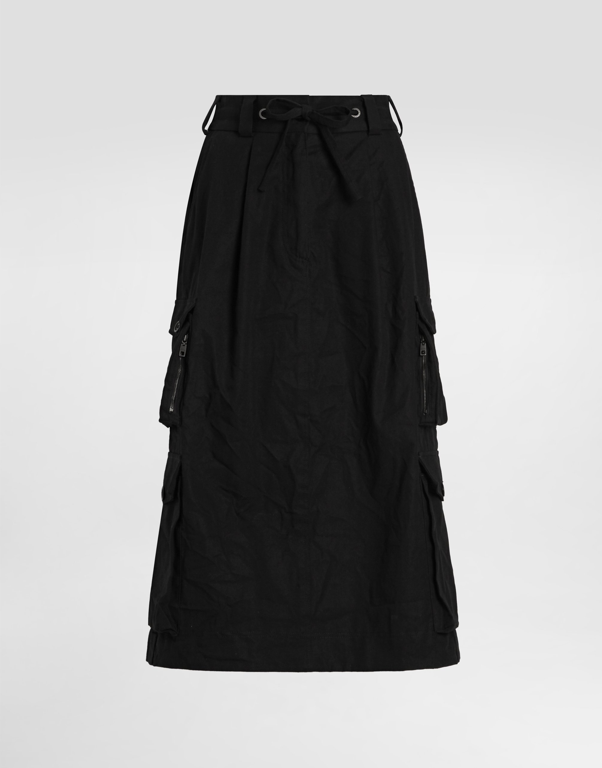Хлопковая юбка-карго Dolce & Gabbana, черный
Хлопковая юбка-карго Dolce & Gabbana, черный
