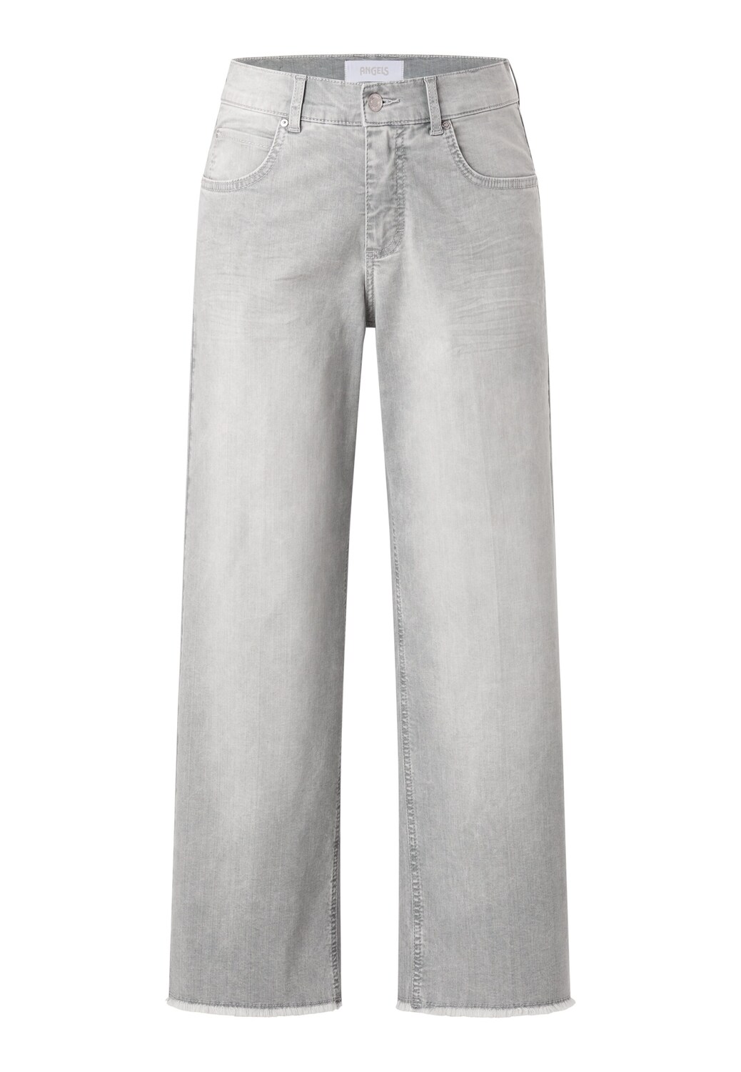 Angels Джинсы с широкими штанинами в сером дениме
Angels Джинсы с широкими штанинами в сером дениме
