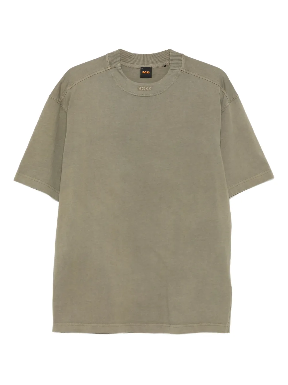 Футболка с круглым вырезом и логотипом BOSS, зеленый
Футболка с круглым вырезом и логотипом BOSS, зеленый