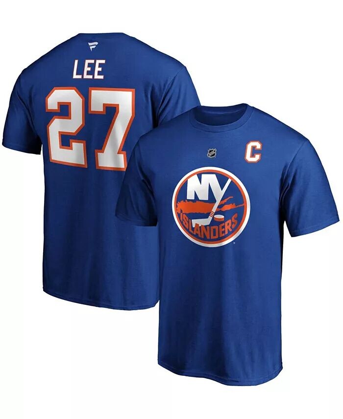 Мужская футболка Anders Lee Royal New York Islanders с аутентичным именем и номером Stack Fanatics
Мужская футболка Anders Lee Royal New York Islanders с аутентичным именем и номером Stack Fanatics
