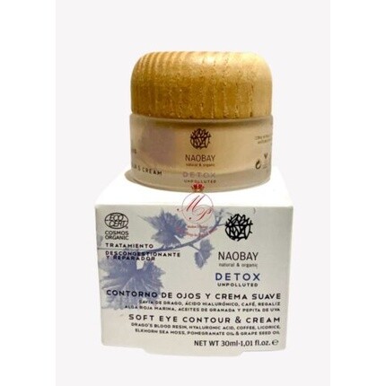Naobay Organic Detox незагрязненный мягкий крем для контура глаз 1,01 жидких унций, Naobay Cosmetics
Naobay Organic Detox незагрязненный мягкий крем для контура глаз 1,01 жидких унций, Naobay Cosmetics