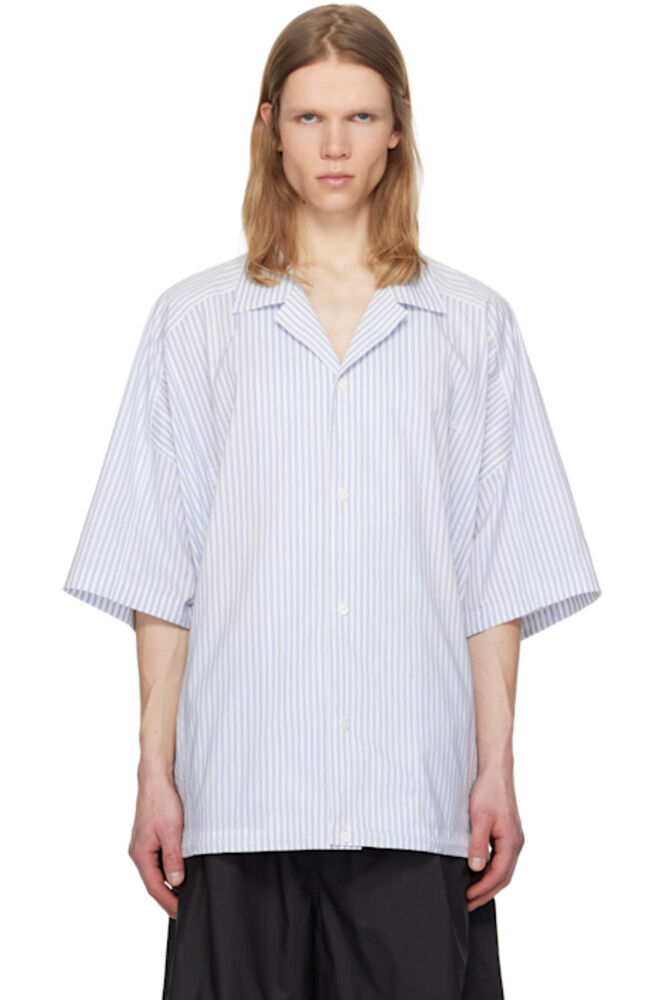 Рубашка с коротким рукавом в синюю полоску Coach Juun.J
Рубашка с коротким рукавом в синюю полоску Coach Juun.J