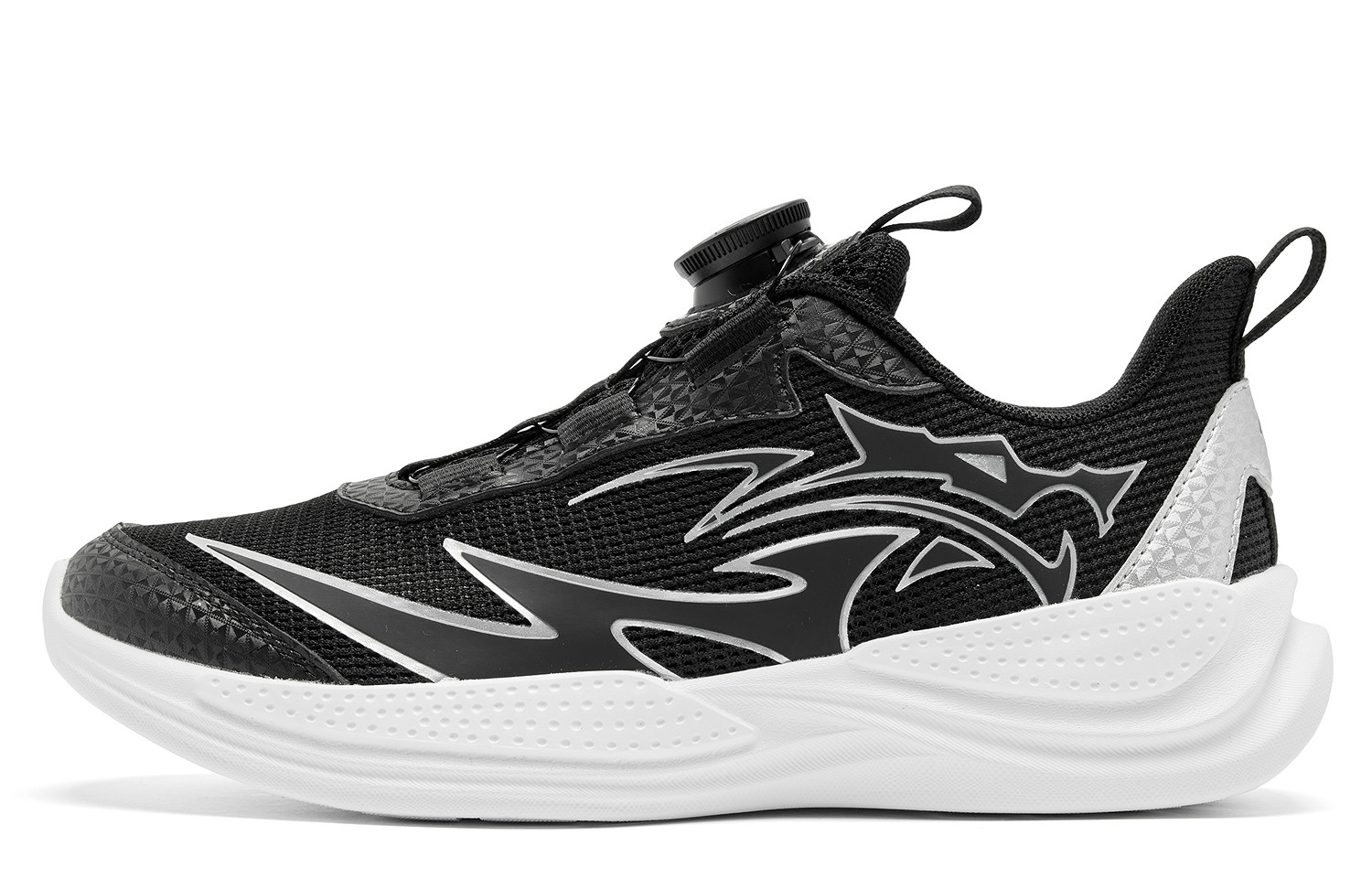 QIAODAN Кроссовки детские Step On The Clouds с противоскользящей подошвой, износостойкие, черные, серебристые
QIAODAN Кроссовки детские Step On The Clouds с противоскользящей подошвой, износостойкие, черные, серебристые