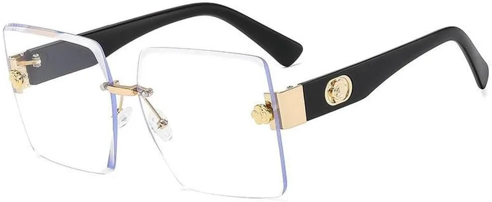 Солнцезащитные очки без оправы, большие, стильные, с градиентным многоцветным эффектом, модные женские винтажные очки, SUN4774 Generic, Black-transparent
Солнцезащитные очки без оправы, большие, стильные, с градиентным многоцветным эффектом, модные женские винтажные очки, SUN4774 Generic, Black-transparent