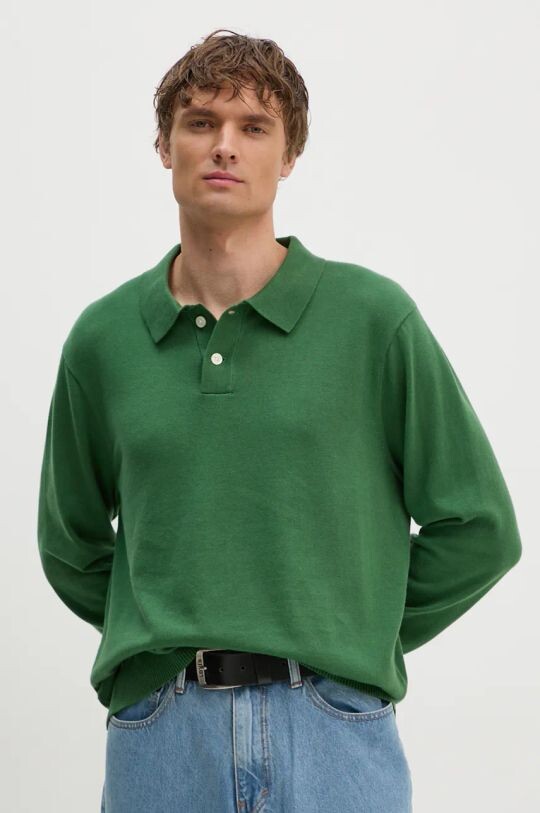 Хлопковый свитер Levi's, зеленый
Хлопковый свитер Levi's, зеленый