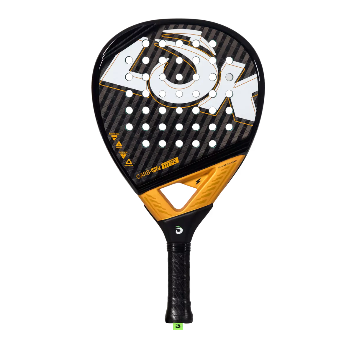 Ракетка для паделя Carb-On Hype Lok, черный
Ракетка для паделя Carb-On Hype Lok, черный