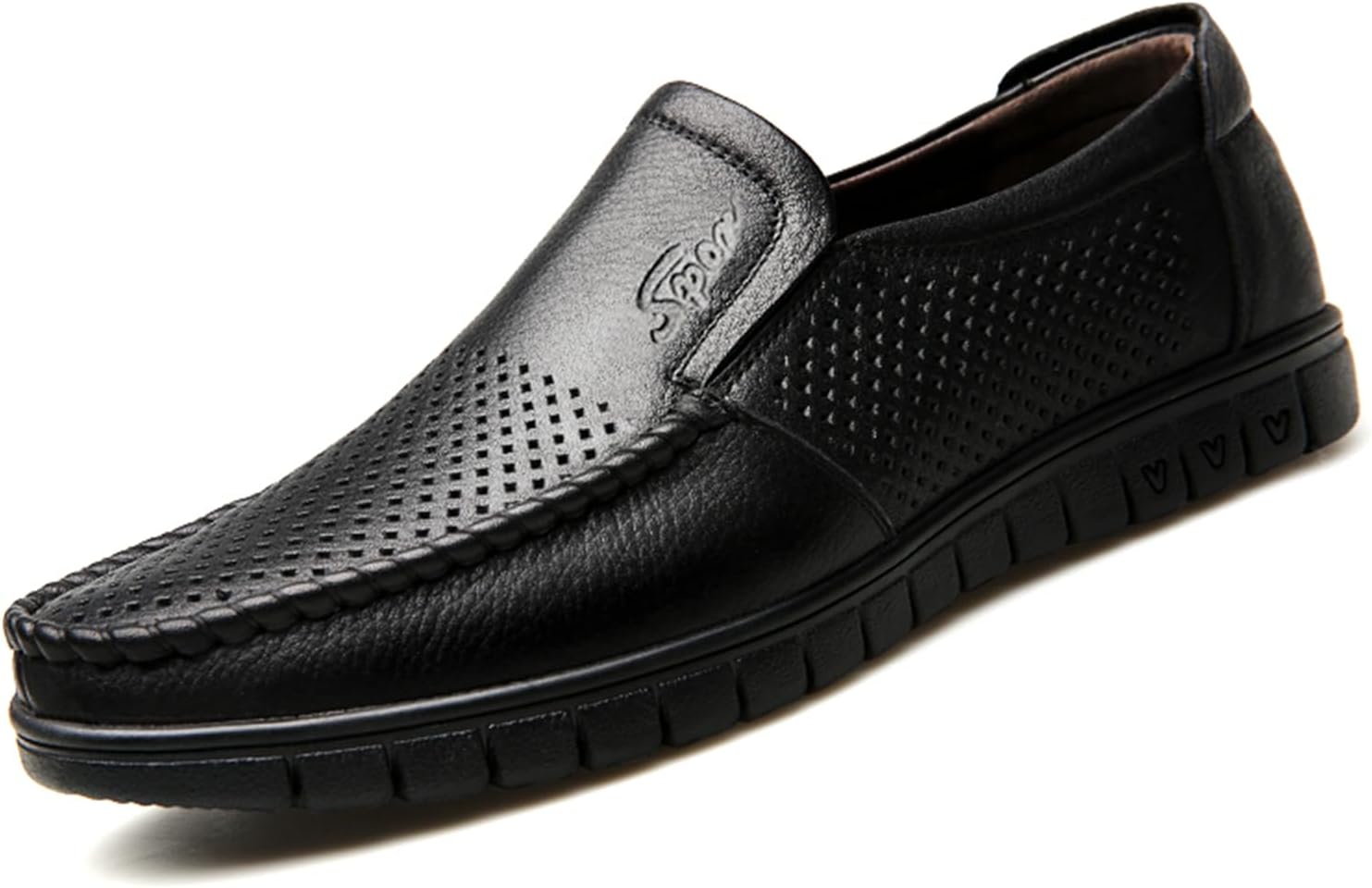 Мужские повседневные туфли слипоны лоферы Мягкие дышащие обувь для прогулок и вождения Abborora, черный
Мужские повседневные туфли слипоны лоферы Мягкие дышащие обувь для прогулок и вождения Abborora, черный