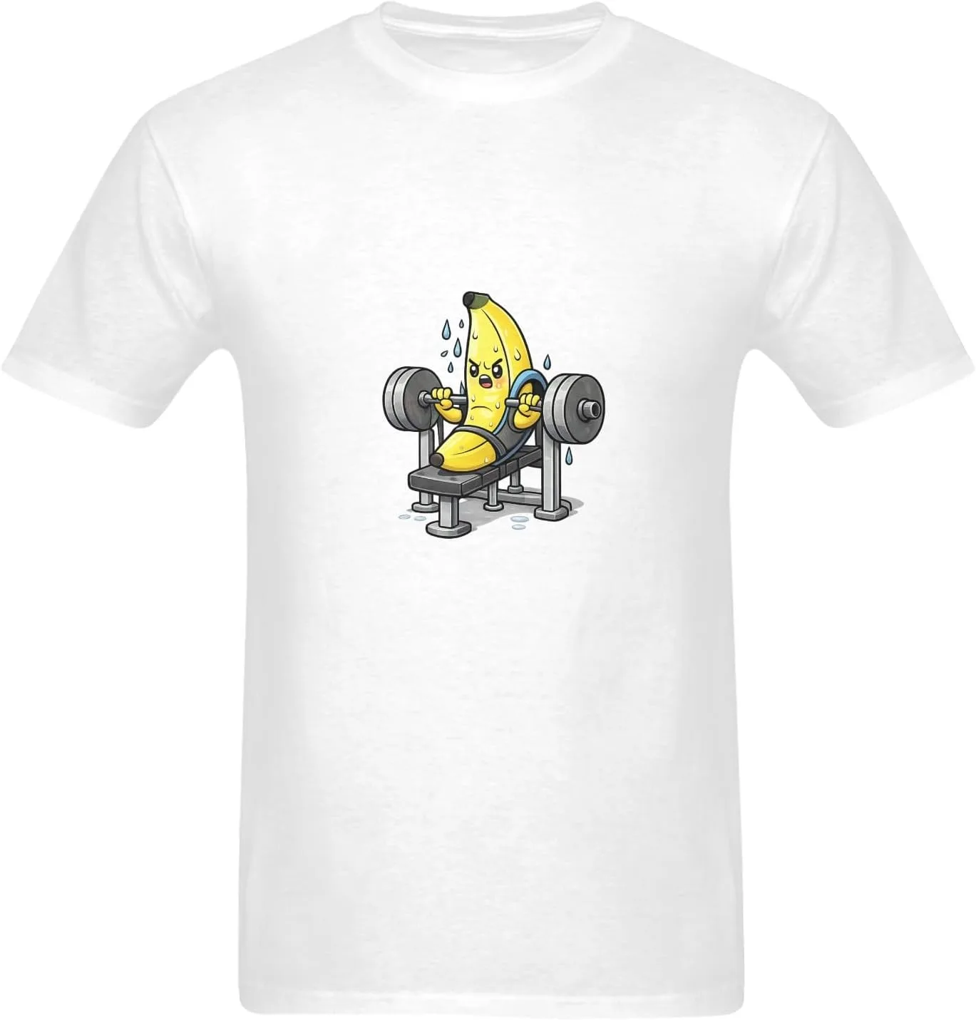 Футболка Funny Workout Banana Graphic для мужчин, хлопок, короткий рукав PURRINI
Футболка Funny Workout Banana Graphic для мужчин, хлопок, короткий рукав PURRINI