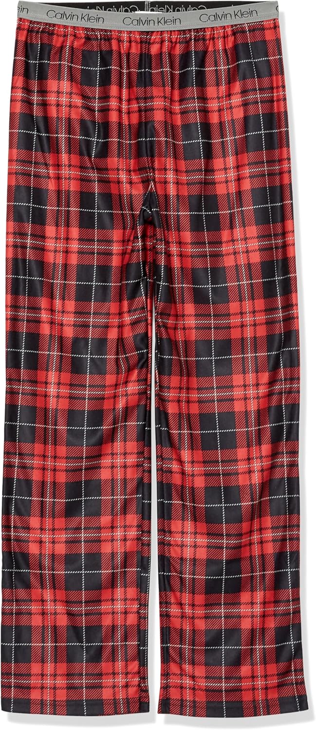 Мягкие пижамные брюки Calvin Klein для мальчиков с микрофиброй, Red Weekend Plaid
Мягкие пижамные брюки Calvin Klein для мальчиков с микрофиброй, Red Weekend Plaid
