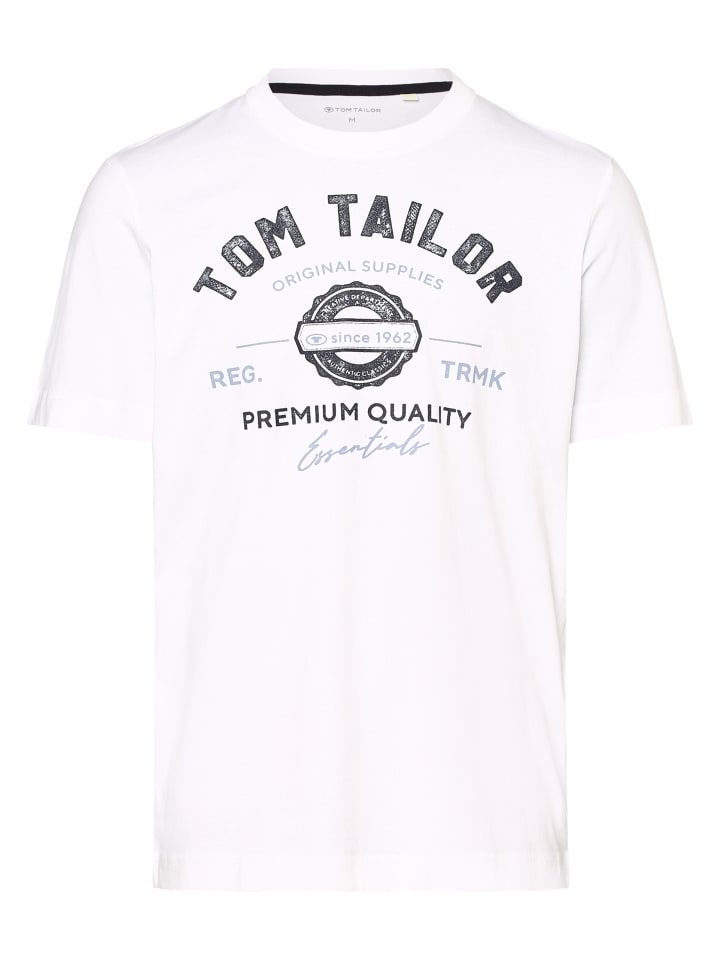 Футболка Tom Tailor, белый
Футболка Tom Tailor, белый