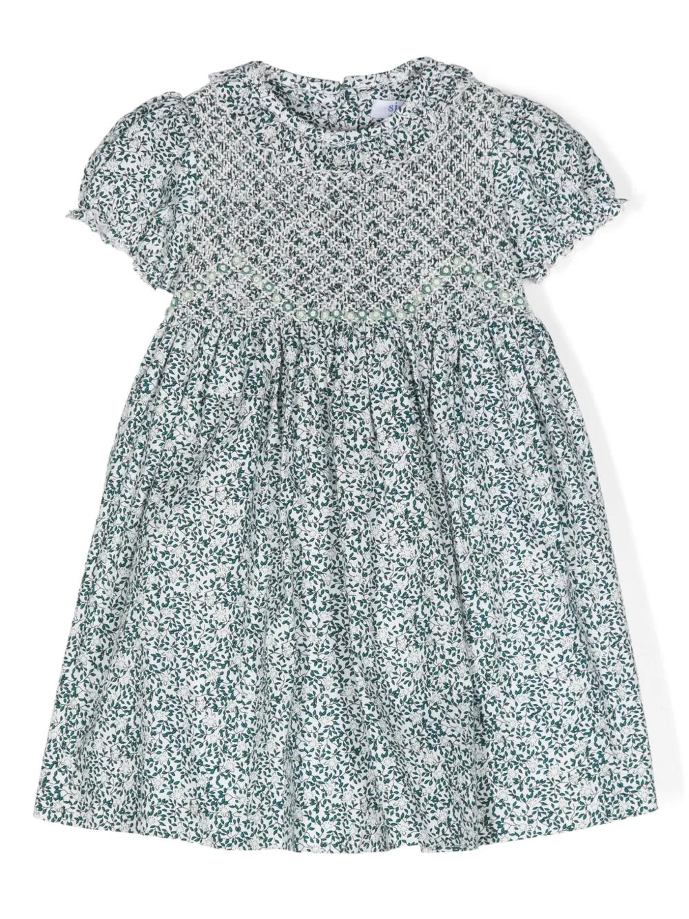 Комплект из платья и блумеров с цветочным принтом Siola, зеленый
Комплект из платья и блумеров с цветочным принтом Siola, зеленый