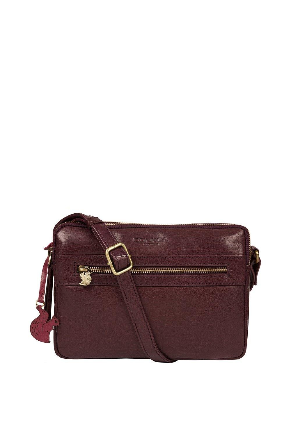 Кожаная сумка через плечо 'Drew' Conkca London, фиолетовый
Кожаная сумка через плечо 'Drew' Conkca London, фиолетовый