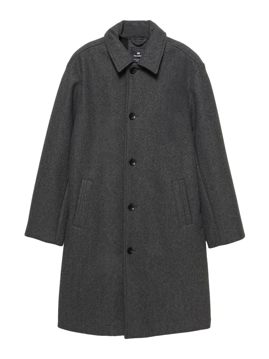 Пальто межсезонное Pull&Bear, темно-серый
Пальто межсезонное Pull&Bear, темно-серый