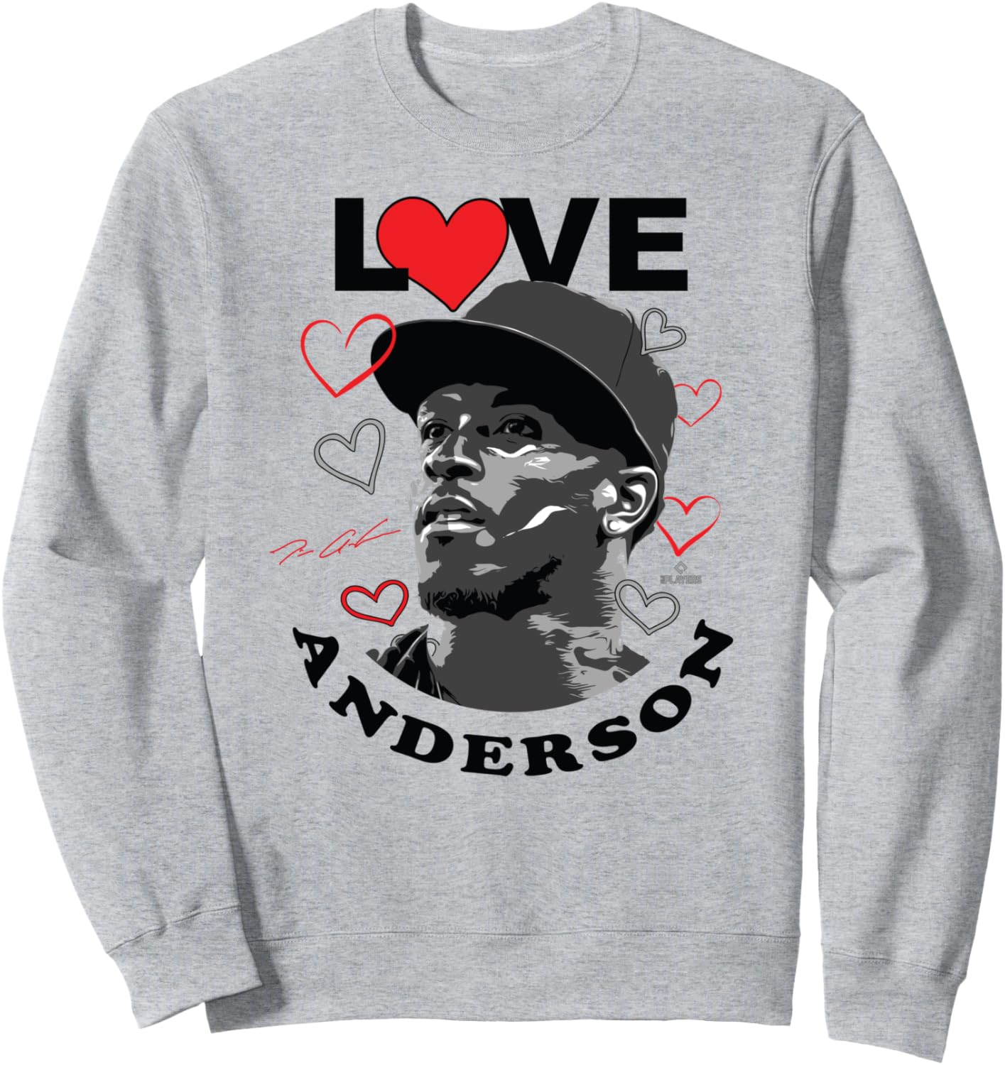 Толстовка Love Tim Anderson Valentine Chicago Baseball MLBPA, серая, размер S Ryno Sports
Толстовка Love Tim Anderson Valentine Chicago Baseball MLBPA, серая, размер S Ryno Sports