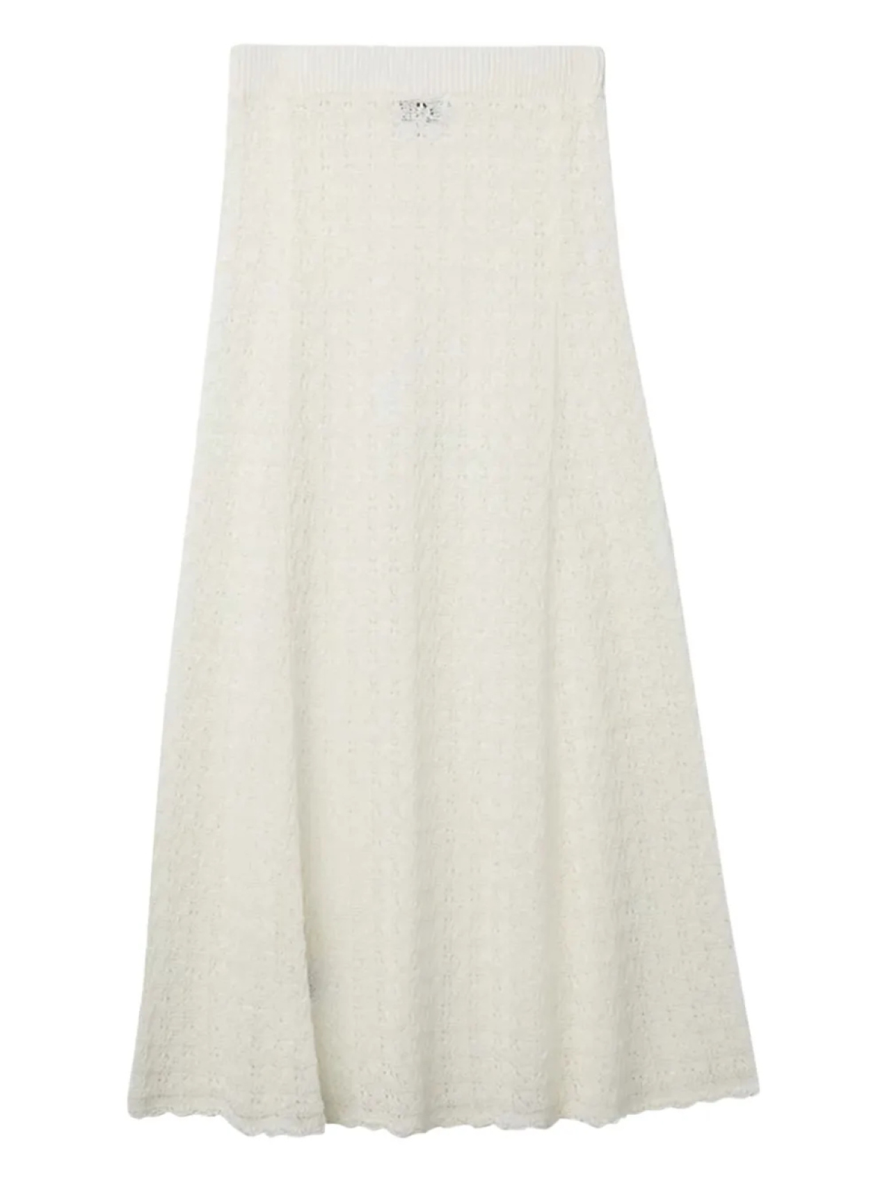GANNI ажурная юбка макси, нейтральный
GANNI ажурная юбка макси, нейтральный