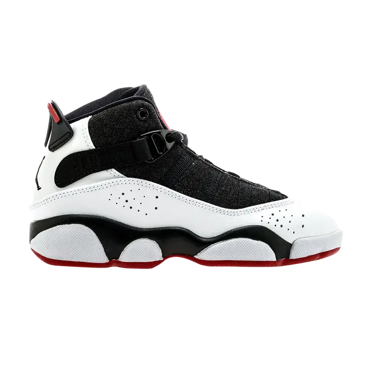 Кроссовки Air Jordan Jordan 6 Rings PS 'Gym Red', черный 
Кроссовки Air Jordan Jordan 6 Rings PS 'Gym Red', черный