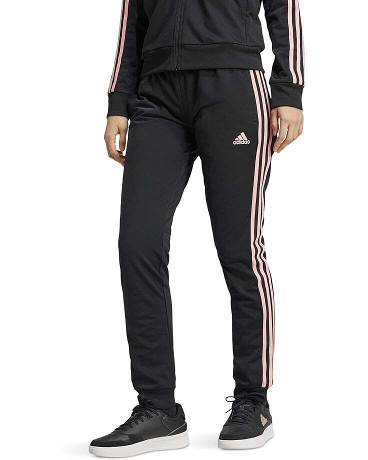 Брюки adidas Primegreen Essentials Warm-Up Slim Tapered 3-Stripes Track Pants, цвет Black/Semi Pink Spark
Брюки adidas Primegreen Essentials Warm-Up Slim Tapered 3-Stripes Track Pants, цвет Black/Semi Pink Spark