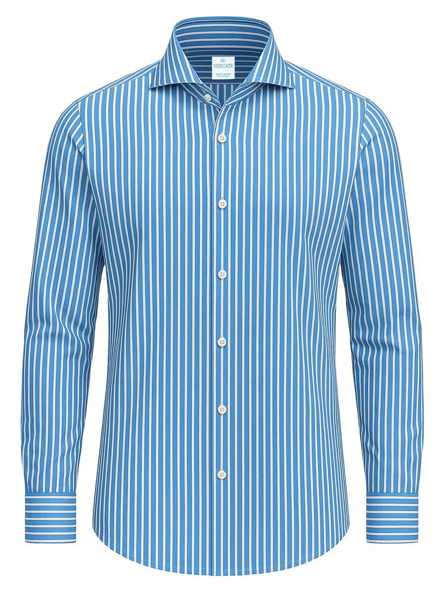 Рубашка делового кроя Slim Fit Vercate No. 6, синий
Рубашка делового кроя Slim Fit Vercate No. 6, синий