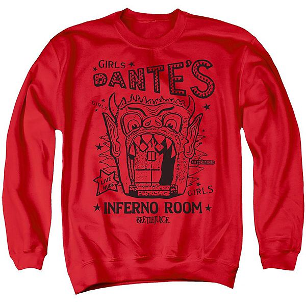 Свитшот Beetlejuice Dantes Inferno Room Licensed Character
Свитшот Beetlejuice Dantes Inferno Room Licensed Character
