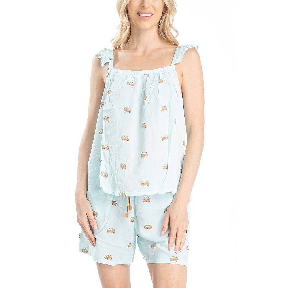 Женский комплект из топа и шорт в стиле бебидолл Ocean Pacific Vibes OP, цвет Blue Blue
Женский комплект из топа и шорт в стиле бебидолл Ocean Pacific Vibes OP, цвет Blue Blue