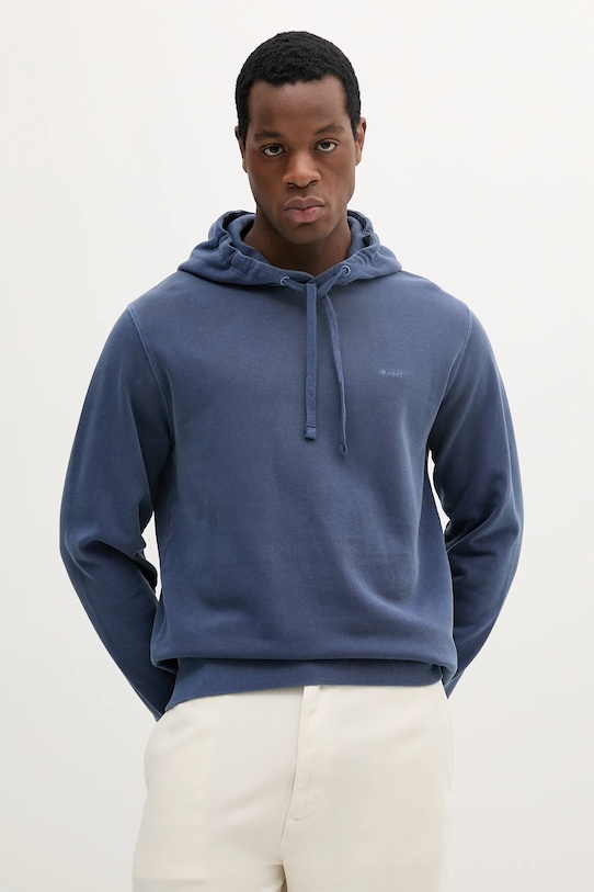 Хлопковая толстовка Gant, темно-синий
Хлопковая толстовка Gant, темно-синий