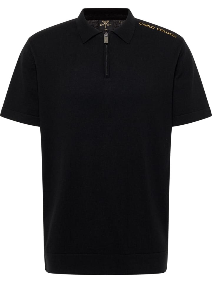 Поло Carlo Colucci Dipierro, черный
Поло Carlo Colucci Dipierro, черный