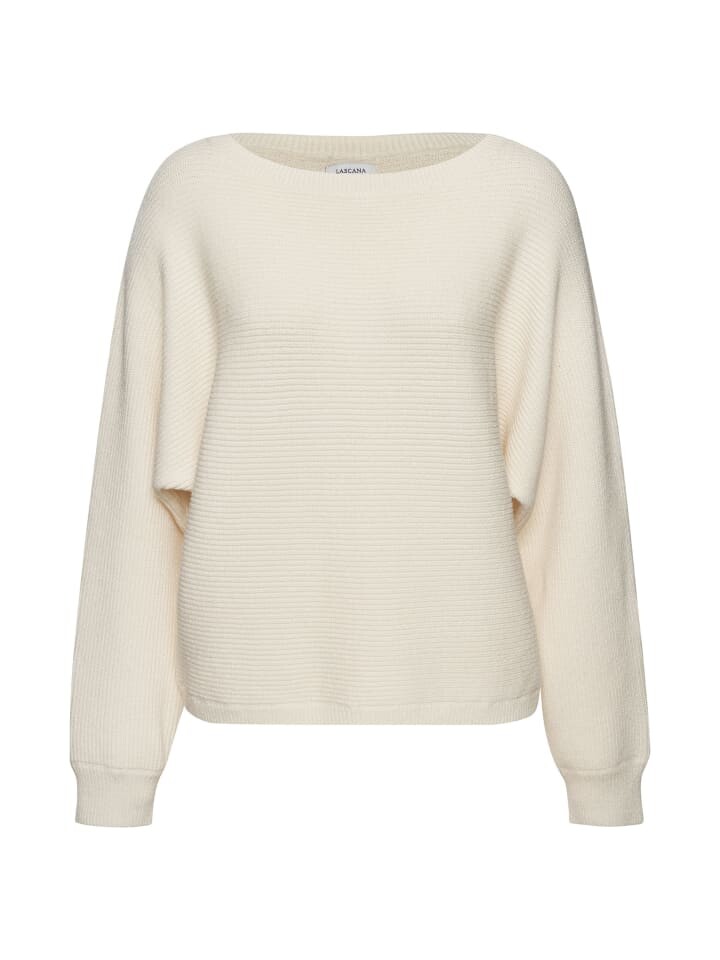 Пуловер LASCANA Rundhals, кремовый
Пуловер LASCANA Rundhals, кремовый