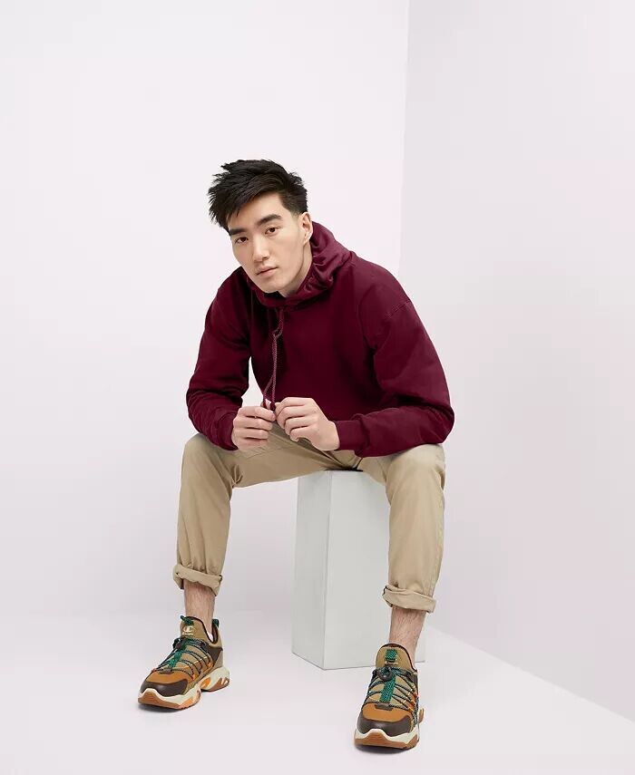 Мужская худи из тяжелого флиса Ultimate Hanes, красный
Мужская худи из тяжелого флиса Ultimate Hanes, красный