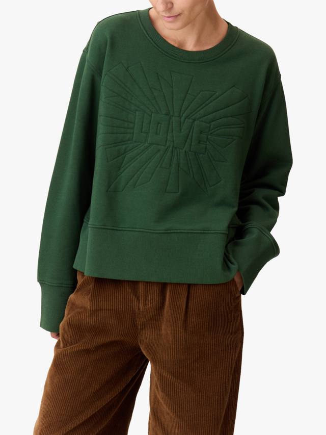 Свитшот Sorbet Love из хлопкового микса Leon & Harper, Green
Свитшот Sorbet Love из хлопкового микса Leon & Harper, Green