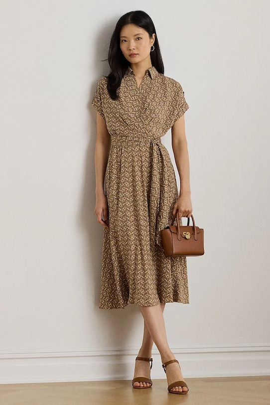 Платье Lauren Ralph Lauren, коричневый
Платье Lauren Ralph Lauren, коричневый