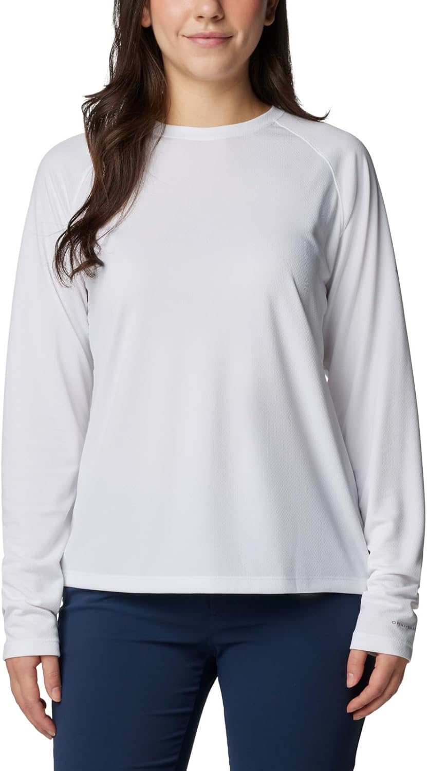 Женская рубашка Columbia PFG Solar Stream с длинным рукавом, White
Женская рубашка Columbia PFG Solar Stream с длинным рукавом, White