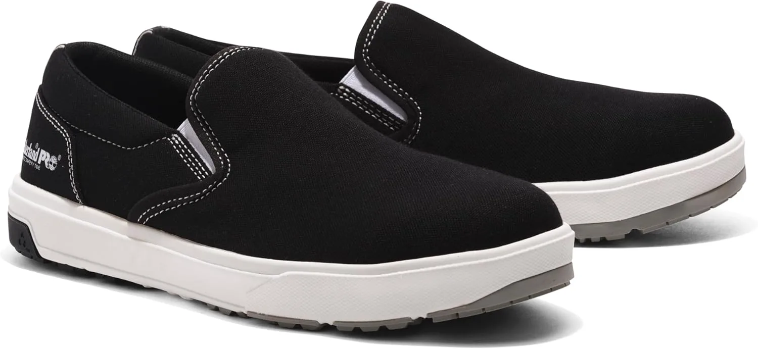 Мужские рабочие туфли Timberland PRO Berkley Slip-on с композитным носком, статическим рассеянием и повседневным промышленным стилем, черно-белый
Мужские рабочие туфли Timberland PRO Berkley Slip-on с композитным носком, статическим рассеянием и повседневным промышленным стилем, черно-белый