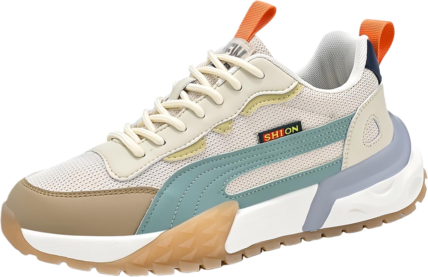 Мужские дышащие кроссовки из сетки - мягкая подкладка, противоскользящие, подходят для повседневных тренировок на улице и прогулок Fmshi, бежевый
Мужские дышащие кроссовки из сетки - мягкая подкладка, противоскользящие, подходят для повседневных тренировок на улице и прогулок Fmshi, бежевый