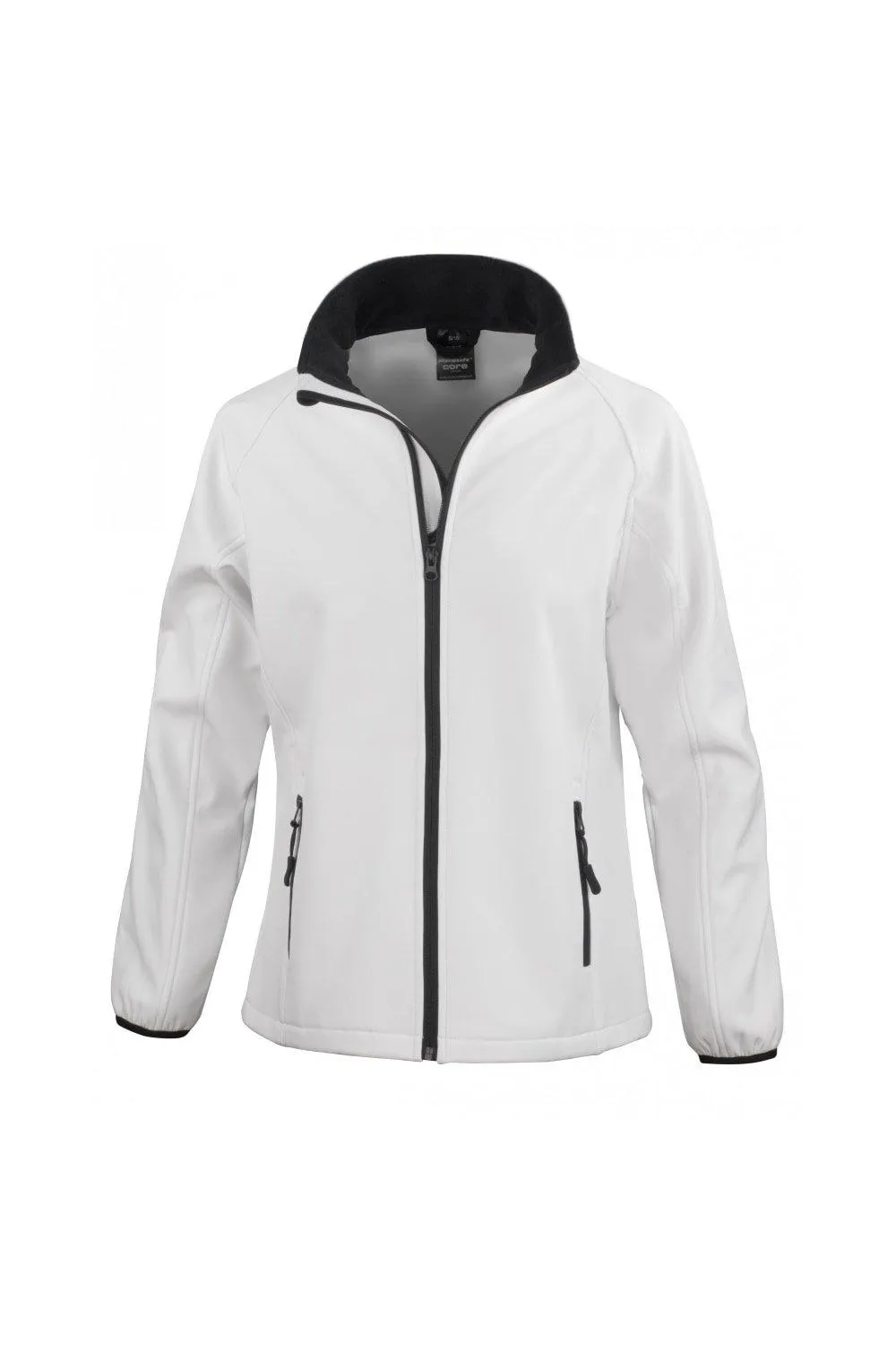 Куртка из софтшелла Core с принтом Result, белый 
Куртка из софтшелла Core с принтом Result, белый