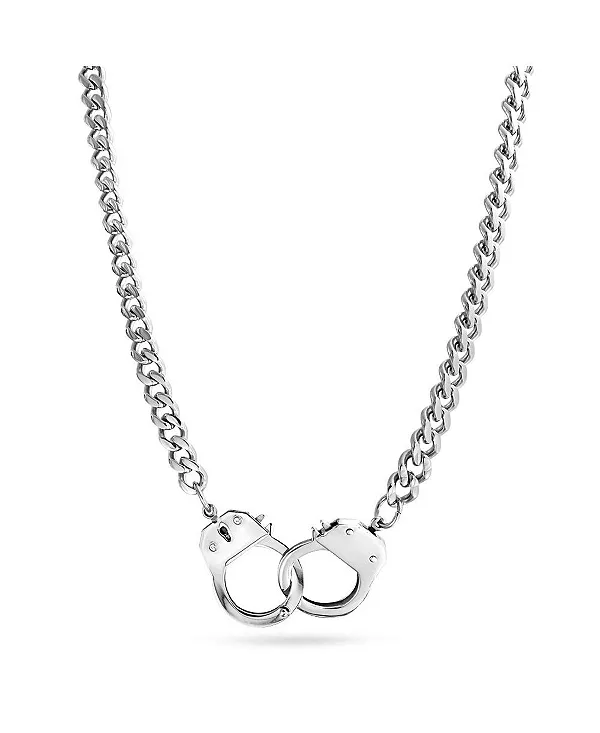 Байкерские украшения, массивное ожерелье-наручник с черной или нержавеющей стальной подвеской, 20 дюймов Bling Jewelry, grey
Байкерские украшения, массивное ожерелье-наручник с черной или нержавеющей стальной подвеской, 20 дюймов Bling Jewelry, grey