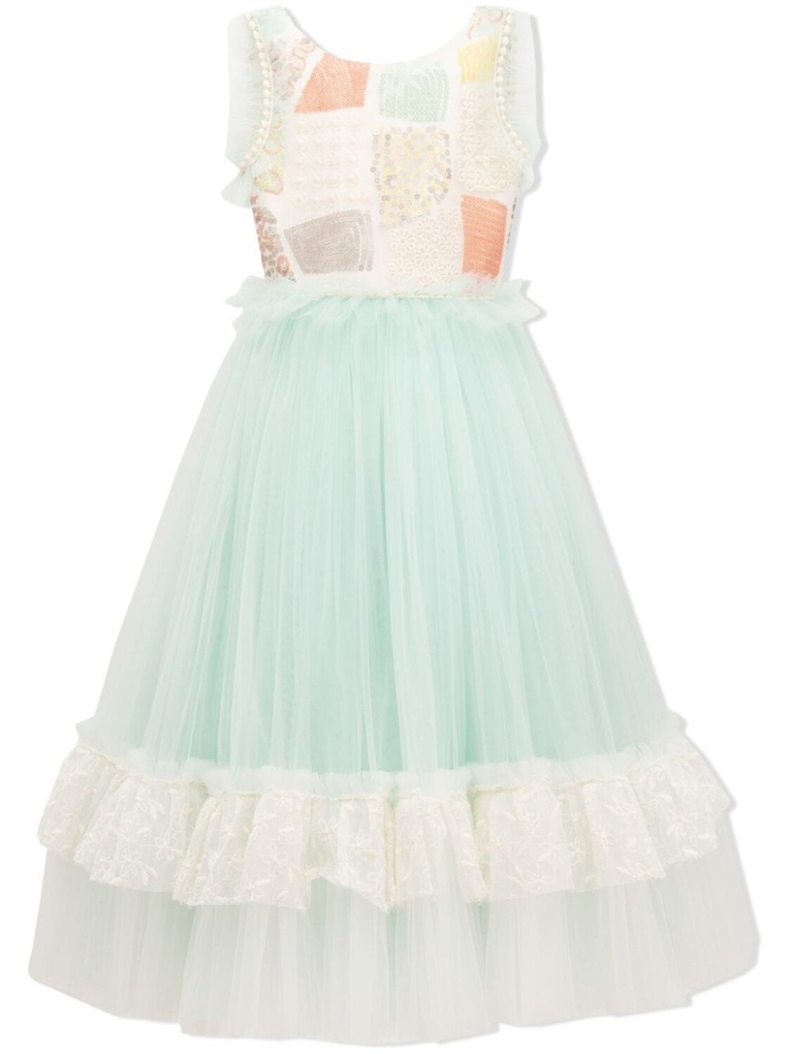 Расклешенное платье с пайетками Tulleen, синий
Расклешенное платье с пайетками Tulleen, синий