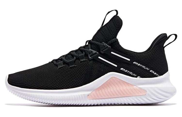 Кроссовки женские с низким верхом, черные/розовые Qiaodan 
Кроссовки женские с низким верхом, черные/розовые Qiaodan