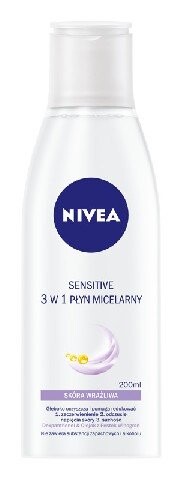 Мицеллярная жидкость 3в1 для чувствительной кожи, 200 мл Nivea, Sensitive
Мицеллярная жидкость 3в1 для чувствительной кожи, 200 мл Nivea, Sensitive
