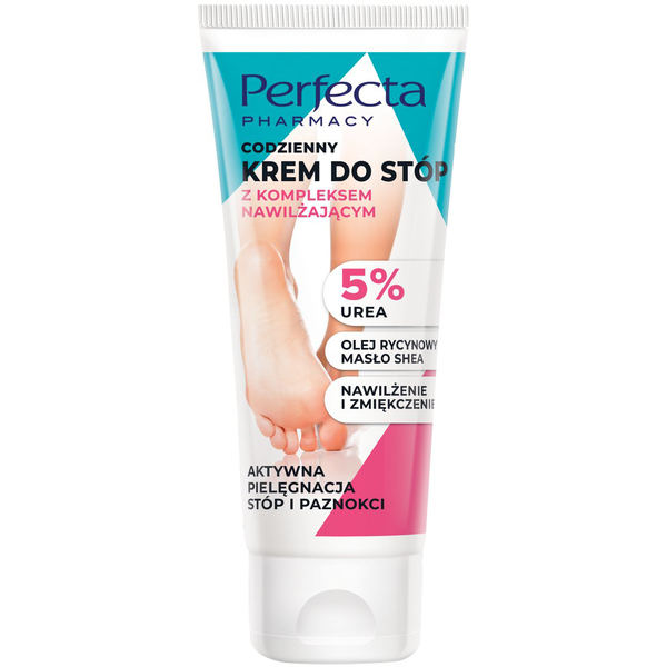 Дневной крем для ног с увлажняющим комплексом 5% мочевины, 80 мл Perfecta Pharmacy
Дневной крем для ног с увлажняющим комплексом 5% мочевины, 80 мл Perfecta Pharmacy