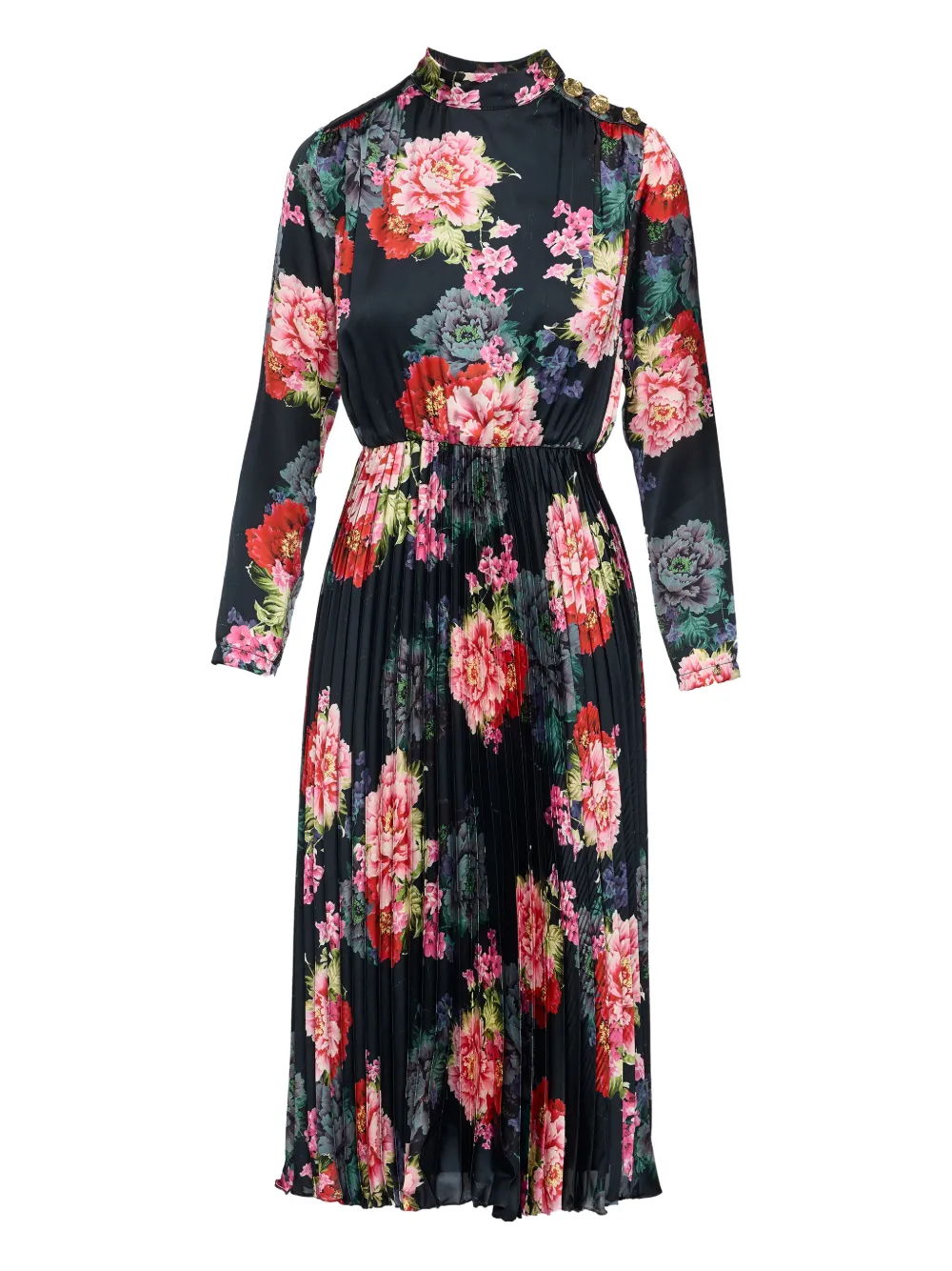 Платье миди с принтом и плиссировкой Nissa, черный
Платье миди с принтом и плиссировкой Nissa, черный