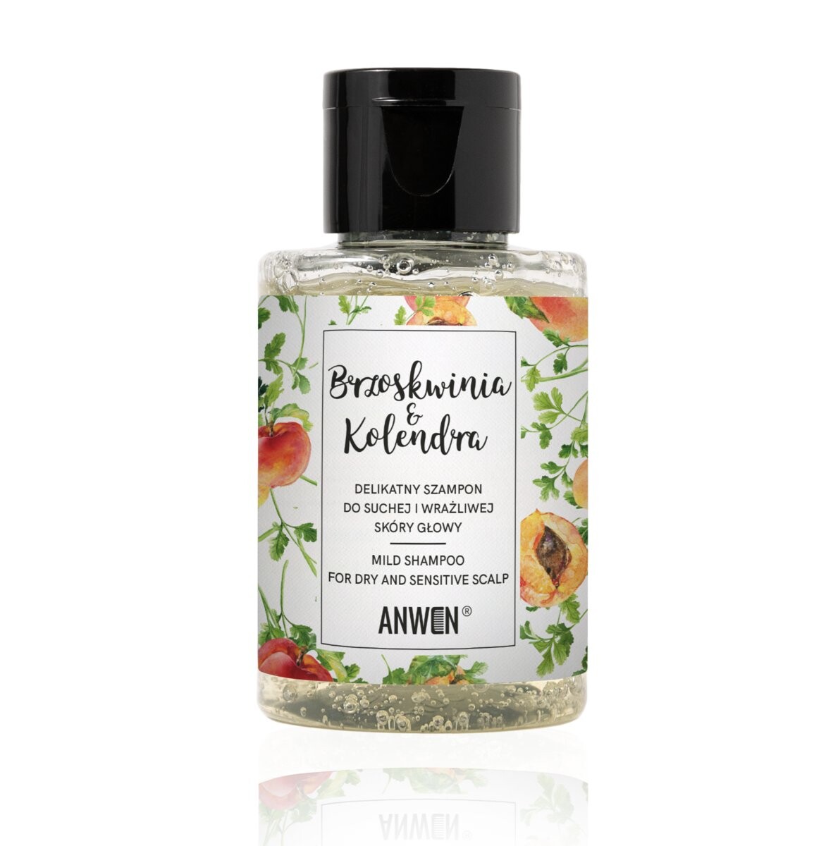 Anwen, Шампунь для волос Персик и Кориандр для сухой кожи МИНИ, 50 мл
Anwen, Шампунь для волос Персик и Кориандр для сухой кожи МИНИ, 50 мл