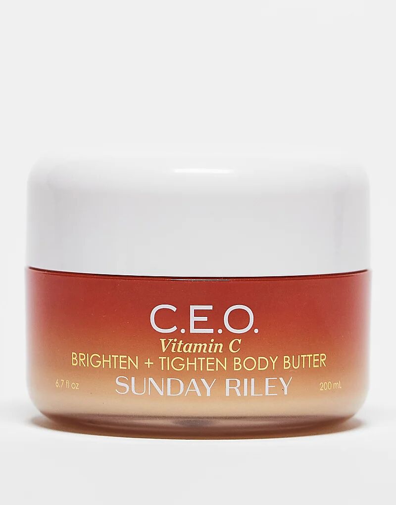 Sunday Riley CEO Витамин С Осветляющее и подтягивающее масло для тела 200 мл
Sunday Riley CEO Витамин С Осветляющее и подтягивающее масло для тела 200 мл