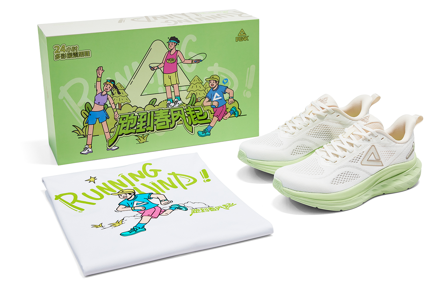 PEAK Кроссовки для бега с низким верхом, амортизирующие, износостойкие, легкие, нескользящие, мужские, суперлегкие, бело-зеленого цвета
PEAK Кроссовки для бега с низким верхом, амортизирующие, износостойкие, легкие, нескользящие, мужские, суперлегкие, бело-зеленого цвета