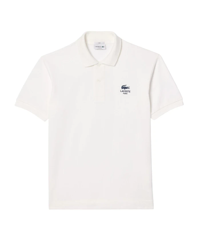 Классическая рубашка-поло l.12.12 с фирменным принтом, стандартного кроя. Lacoste, белый
Классическая рубашка-поло l.12.12 с фирменным принтом, стандартного кроя. Lacoste, белый