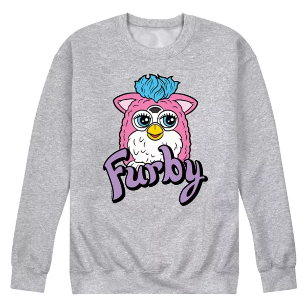Мужская толстовка с логотипом Furby из флиса Licensed Character, серый
Мужская толстовка с логотипом Furby из флиса Licensed Character, серый