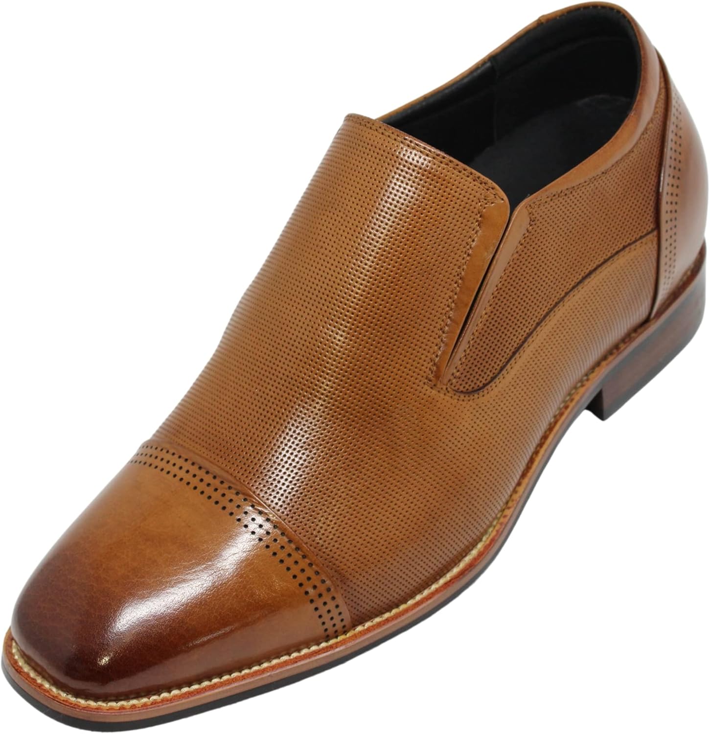 Мужские невидимые туфли-лифтеры CALTO - черные премиум кожаные слипоны-лоферы - на 8 см выше - Y10657 - размер 8 D(M) US
Мужские невидимые туфли-лифтеры CALTO - черные премиум кожаные слипоны-лоферы - на 8 см выше - Y10657 - размер 8 D(M) US