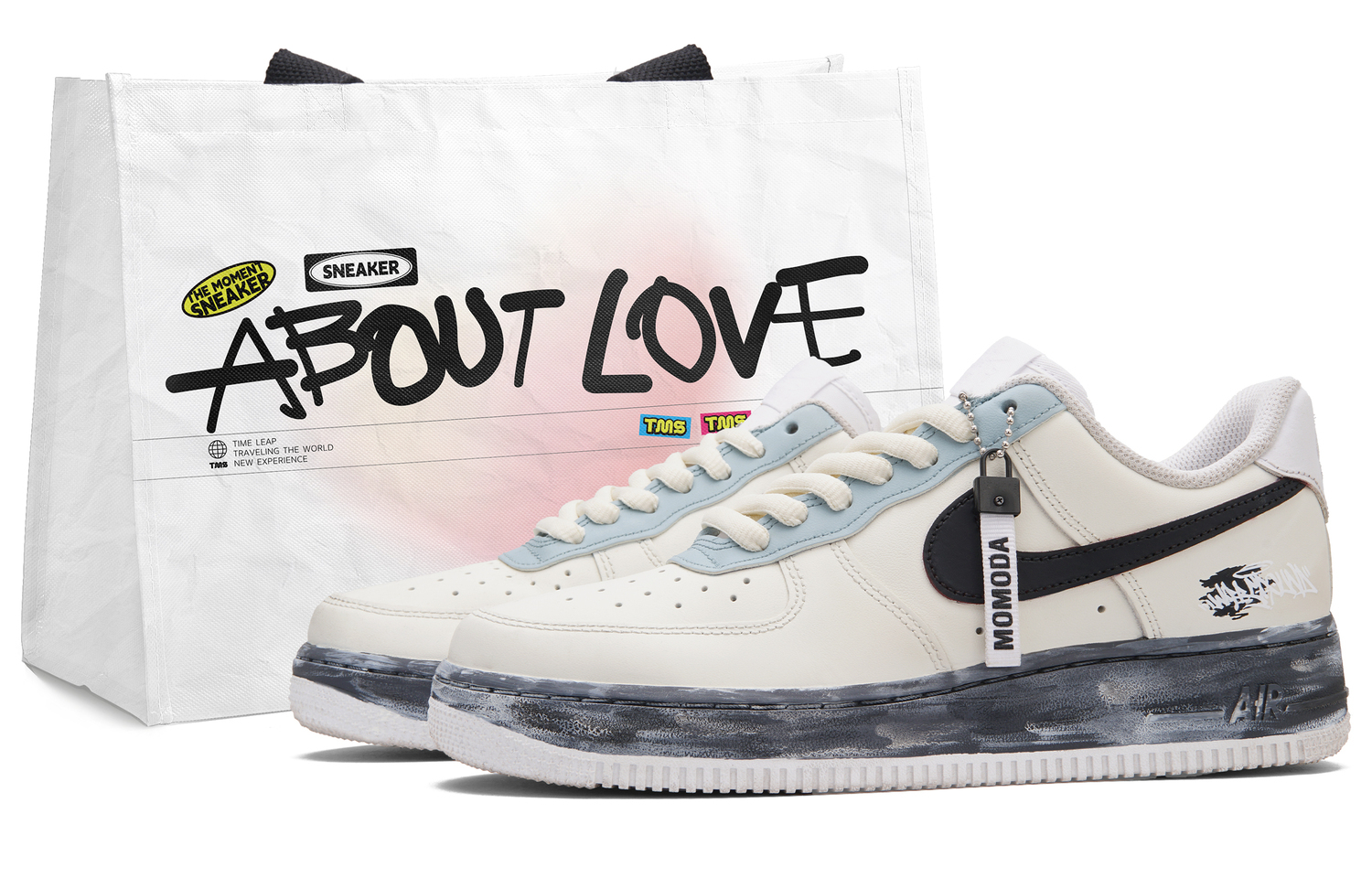 Air Force 1 Vintage Malfunction Low top Skateboard Shoes Unisex Nike, белый/черный
Air Force 1 Vintage Malfunction Low top Skateboard Shoes Unisex Nike, белый/черный